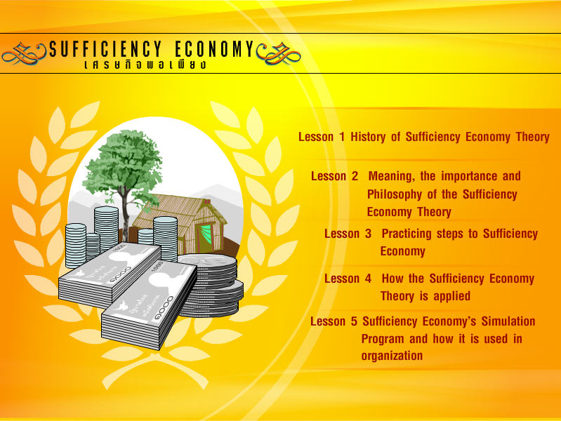 Sufficiency Economy