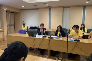 การบรรยายเทคนิคการจัดทำคำกล่าว ปาฐกถา โดยท่านฑูตอิศร ปกมนตรี