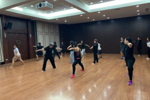 กิจกรรม Activity #2 เรื่อง “ สุขภาพดี ลดอ้วน ลดพุง ” (Yoga and Zumba)
