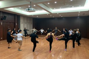 กิจกรรม Activity #2 เรื่อง “ สุขภาพดี ลดอ้วน ลดพุง ” (Yoga and Zumba)