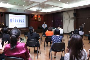 กิจกรรม KM Smart Sharing "เทคนิคการพูดนำเสนอต่อสาธารณะ" ครั้งที่ 1