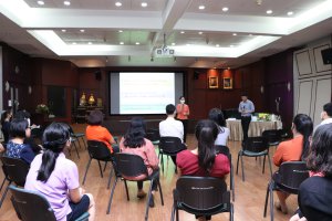 กิจกรรม KM Smart Sharing "เทคนิคการพูดนำเสนอต่อสาธารณะ" ครั้งที่ 1