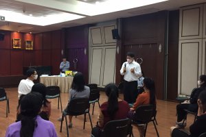 กิจกรรม KM Smart Sharing "เทคนิคการพูดนำเสนอต่อสาธารณะ" ครั้งที่ 1