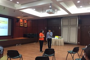 กิจกรรม KM Smart Sharing "เทคนิคการพูดนำเสนอต่อสาธารณะ" ครั้งที่ 1