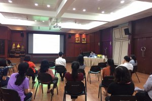 กิจกรรม KM Smart Sharing "เทคนิคการพูดนำเสนอต่อสาธารณะ" ครั้งที่ 1