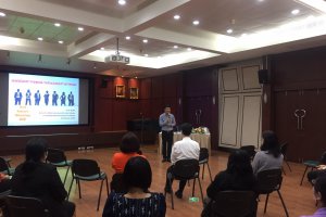 กิจกรรม KM Smart Sharing "เทคนิคการพูดนำเสนอต่อสาธารณะ" ครั้งที่ 1