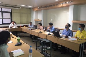 ประชุมคณะทำงานจัดทำองค์ความรู้ การวิเคราะห์และการชี้นำเตือนภัยทางเศรษฐกิจ