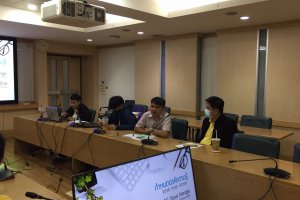 ประชุมคณะทำงานจัดทำองค์ความรู้ การบริหารจัดการงานในรูปแบบ Work from Home และการให้บริการประชาสัมพันธ์ข้อมูลยุคใหม่