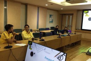 ประชุมคณะทำงานจัดทำองค์ความรู้ การบริหารจัดการงานในรูปแบบ Work from Home และการให้บริการประชาสัมพันธ์ข้อมูลยุคใหม่