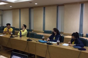 ประชุมคณะทำงานจัดทำองค์ความรู้ การบริหารจัดการงานในรูปแบบ Work from Home และการให้บริการประชาสัมพันธ์ข้อมูลยุคใหม่