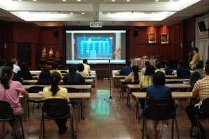 "การบริหารจัดการงานในรูปแบบ Work from Home และการให้บริการประชาสัมพันธ์ข้อมูลยุคใหม่" โดยอาจารย์ธีรัตน์ โสดารัตน์