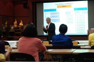 กิจกรรม KM Smart Sharing "เปิดโลกหุ่นยนต์และระบบอัติโนมัติเพื่อส่งเสริมการยกระดับอุตสาหกรรมไทย" ครั้งที่ 3