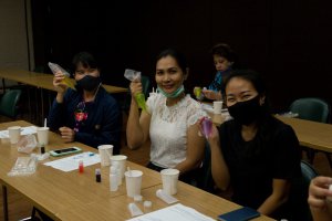 KM Smart Activity "การทำเจลล้างมือแอลกอฮอล์" ครั้งที่ 2