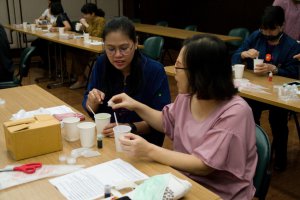 KM Smart Activity "การทำเจลล้างมือแอลกอฮอล์" ครั้งที่ 2