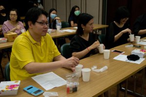 KM Smart Activity "การทำเจลล้างมือแอลกอฮอล์" ครั้งที่ 2