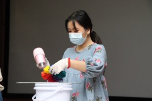 กิจกรรม KM Smart Activity "การทำถุงผ้าย้อมคราม" ครั้งที่ 3
