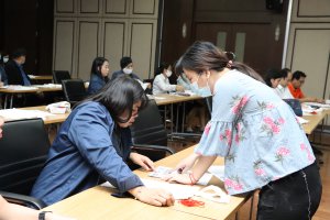 กิจกรรม KM Smart Activity "การทำถุงผ้าย้อมคราม" ครั้งที่ 3