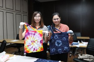 กิจกรรม KM Smart Activity "การทำถุงผ้าย้อมคราม" ครั้งที่ 3