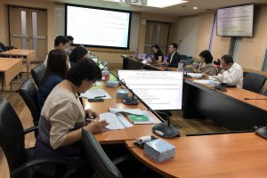 การประชุมติดตาม รอบ 8 เดือน โดย อ.นารถ จันทวงศ์