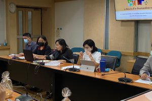 การประชุมคณะทำงานบริหาร พัฒนาทรัพยากรบุคคลและองค์ความรู้