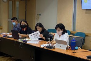 การประชุมคณะทำงานบริหาร พัฒนาทรัพยากรบุคคลและองค์ความรู้