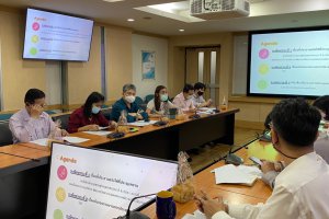 การประชุมคณะทำงานบริหาร พัฒนาทรัพยากรบุคคลและองค์ความรู้
