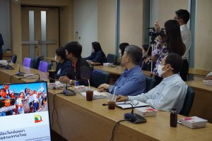 KM Smart Sharing "ธุรกิจอุตสาหกรรมไทยในเมียนมา ภายใต้สถานการณ์ฉุกเฉิน" ครั้งที่ 1