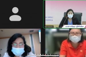 (ZOOM) กิจกรรมบรรยายถ่ายทอดความรู้ "การดำเนินโครงการความร่วมมือทางเศรษฐกิจของไทยกับแหล่งกองทุนของต่างประเทศ"