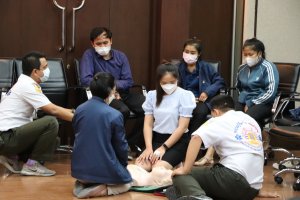 KM Smart Activity 1/66 “ฮาวทู เซฟ (ชีวิต) ให้ปลอดภัย ด้วย First Aid & CPR”