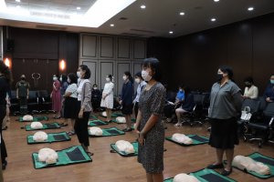 KM Smart Activity 1/66 “ฮาวทู เซฟ (ชีวิต) ให้ปลอดภัย ด้วย First Aid & CPR”