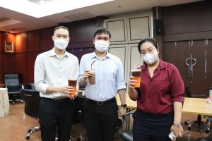 KM Smart Activity 2/66 "เทคนิคการชงเครื่องดื่มง่าย ๆ สไตล์ Cafe"