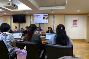 ถ่ายทอดความรู้ เรื่อง “Data & Design นำเสนออย่างมีสไตล์ด้วย Canva”(23-พฤษภาคม-2568)