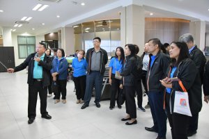 กิจกรรมการเรียนรู้ศูนย์ปฏิบัติการน้ำอัจฉริยะและ นวัตกรรมด้านการบริหารจัดการองค์กร กรมชลประทาน