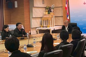กิจกรรมแลกเปลี่ยนเรียนรู้ โดยการศึกษาดูงานภายนอก อาคารต้นแบบสาธิตการใช้พลังงานสุทธิเป็นศูนย์ “Net Zero Energy Building”   ณ กรมพัฒนาพลังงานทดแทนและอนุรักษ์พลังงาน